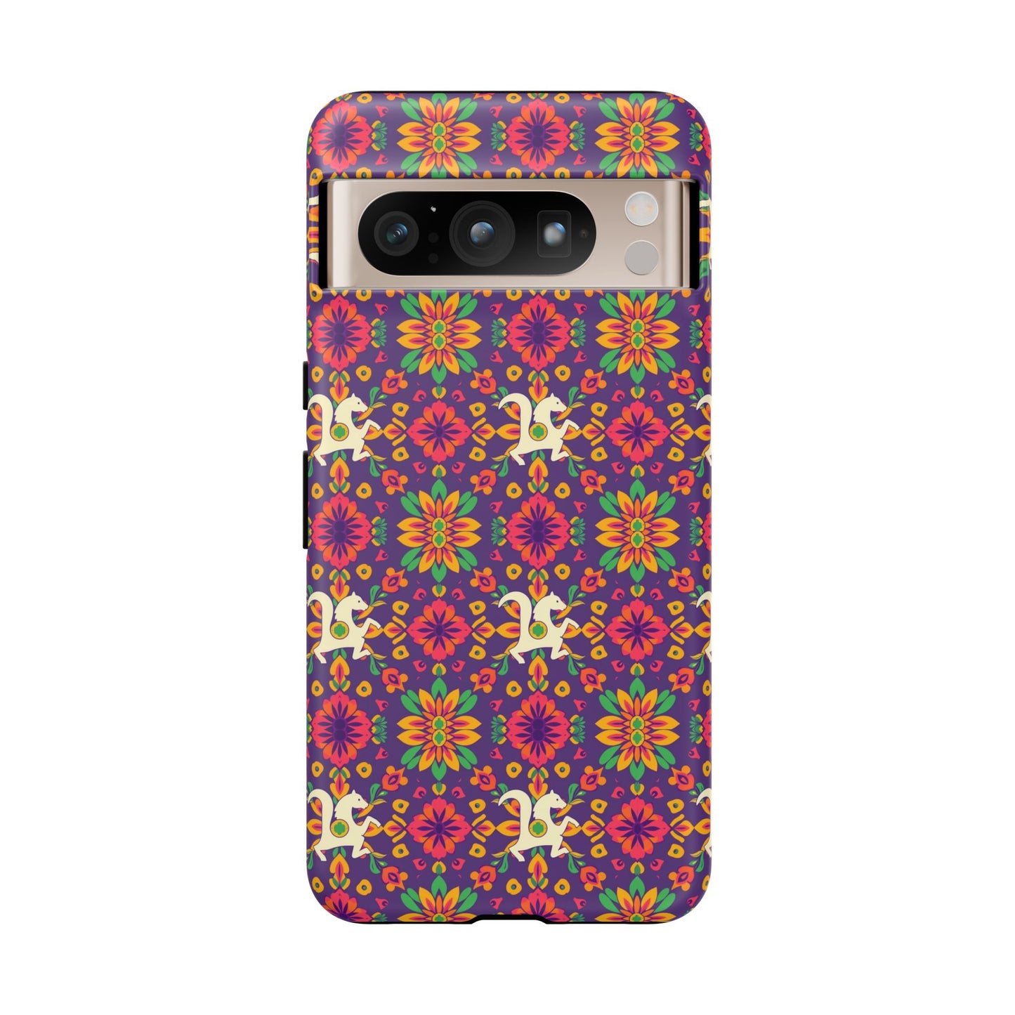 Tough Cases, Aquarius, Zodiac v1, Flower Pattern