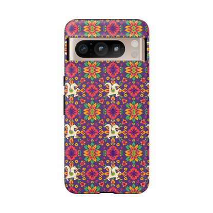 Tough Cases, Aquarius, Zodiac v1, Flower Pattern