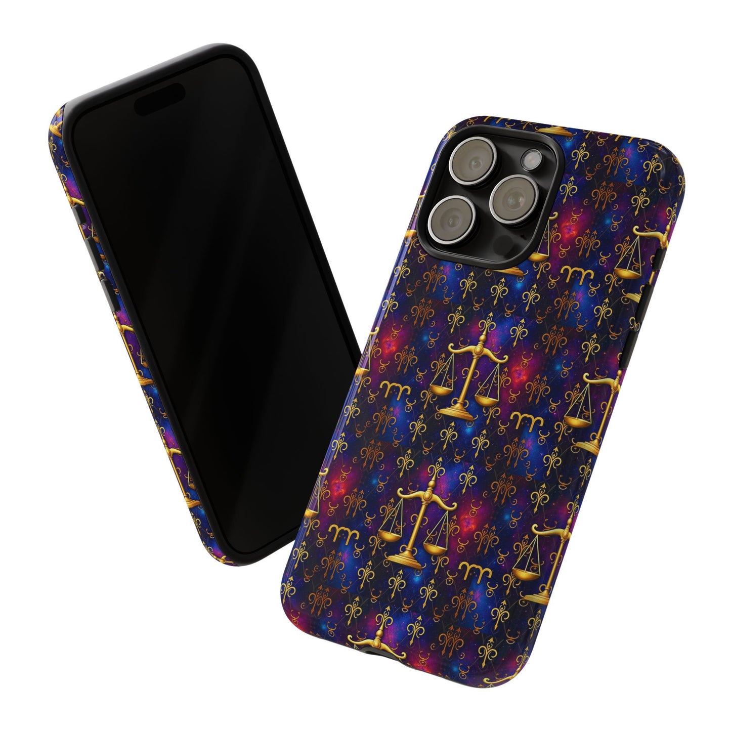 Tough Cases, Libra, Zodiac v2, Metal Pattern