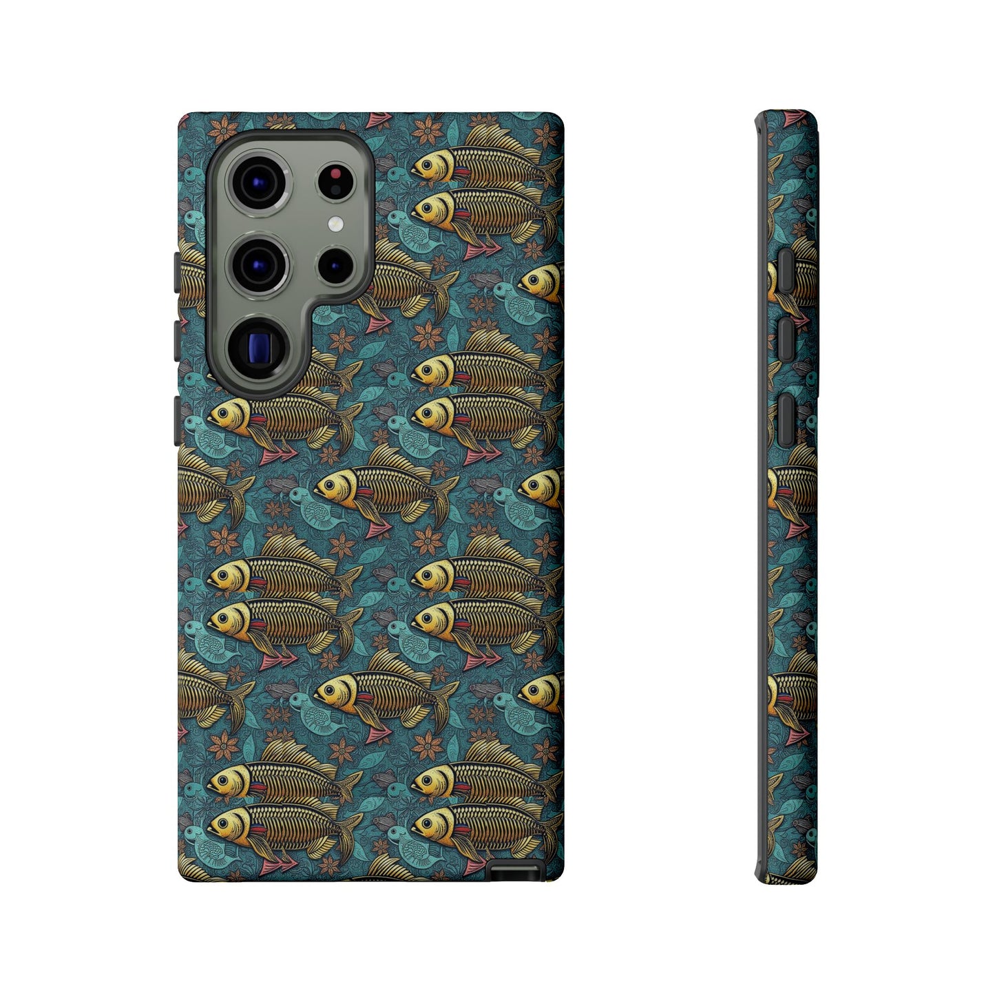 Tough Cases, Pisces, Zodiac v1, Metal Pattern