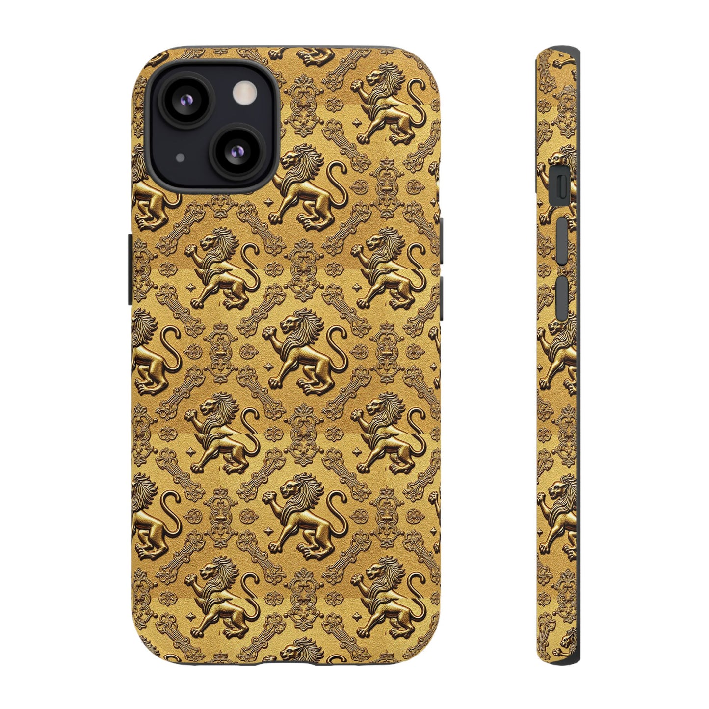 Tough Cases, Leo, Zodiac, Metal Pattern