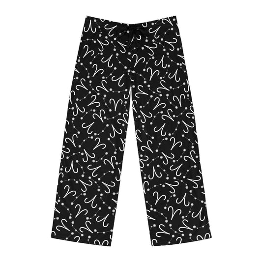 Men's Zodiac Pajama Pants (AOP) Aries Zodiac Sign