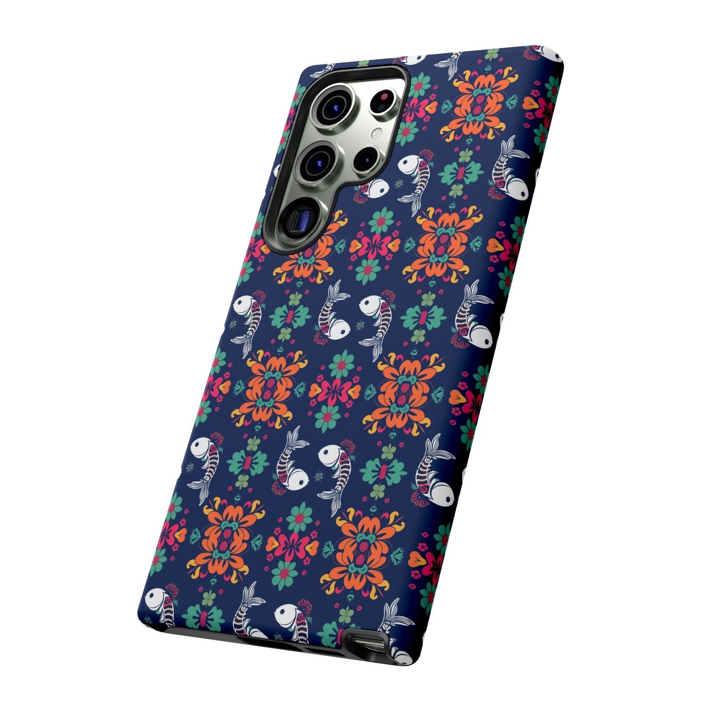 Tough Cases, Pisces, Zodiac, Flower Pattern