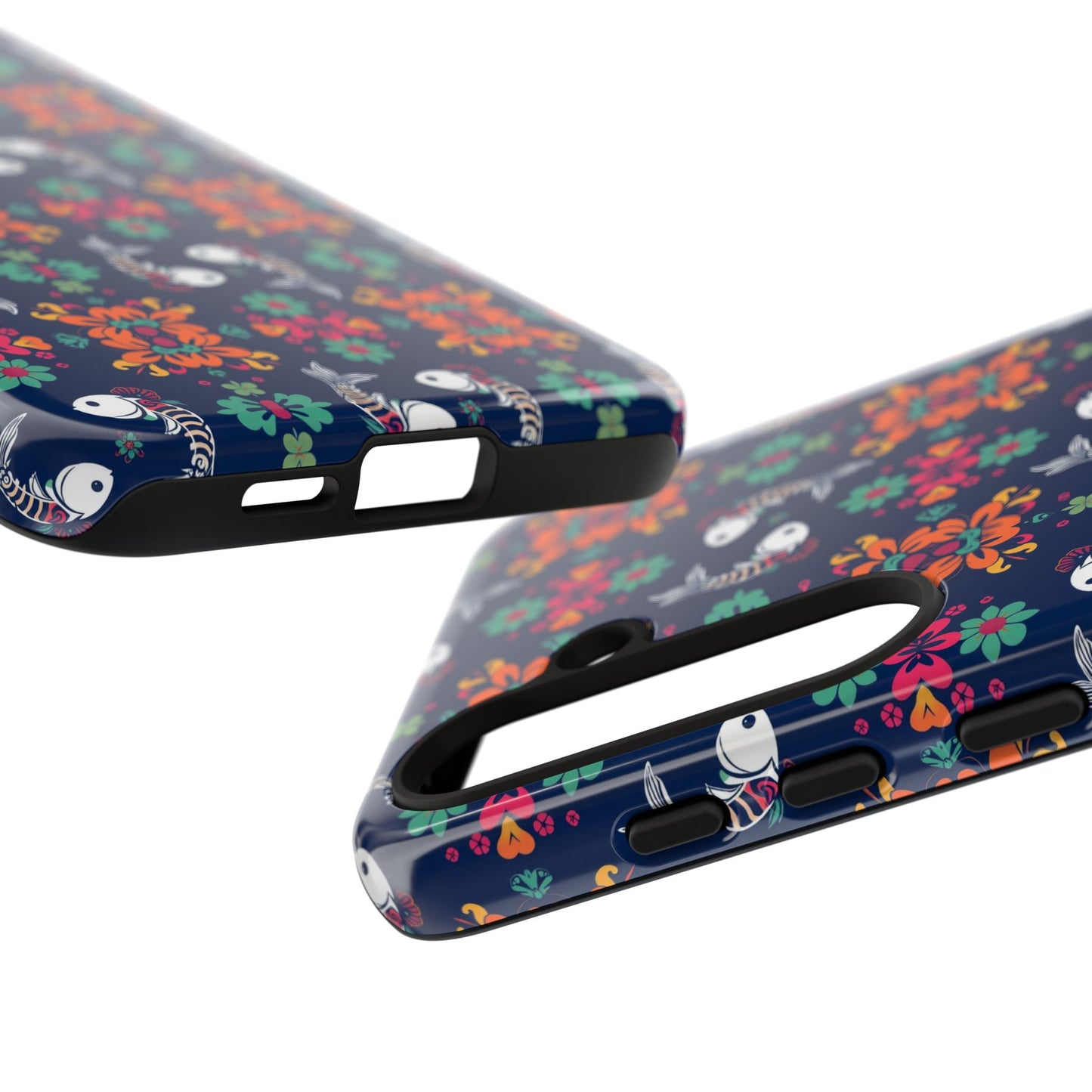 Tough Cases, Pisces, Zodiac, Flower Pattern