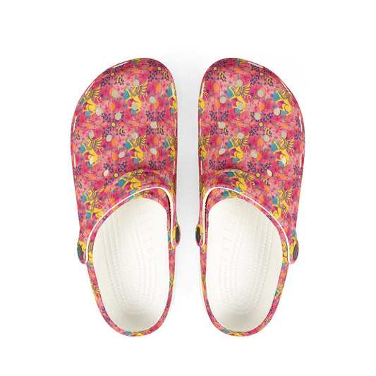 EVA Foam Rubber Shoes, (AOP), Virgo, Zodiac v1, Pattern