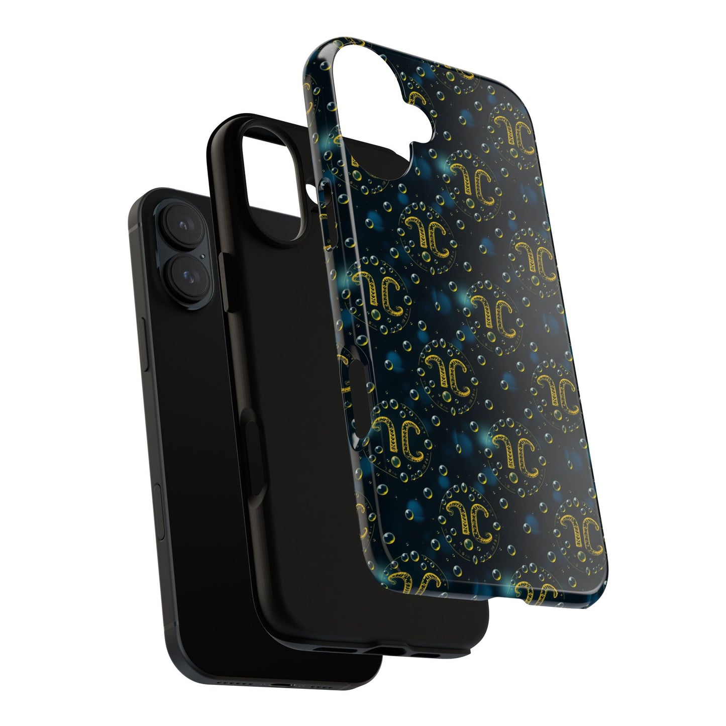 Tough Cases, Aquarius, Zodiac v2, Bubble Pattern