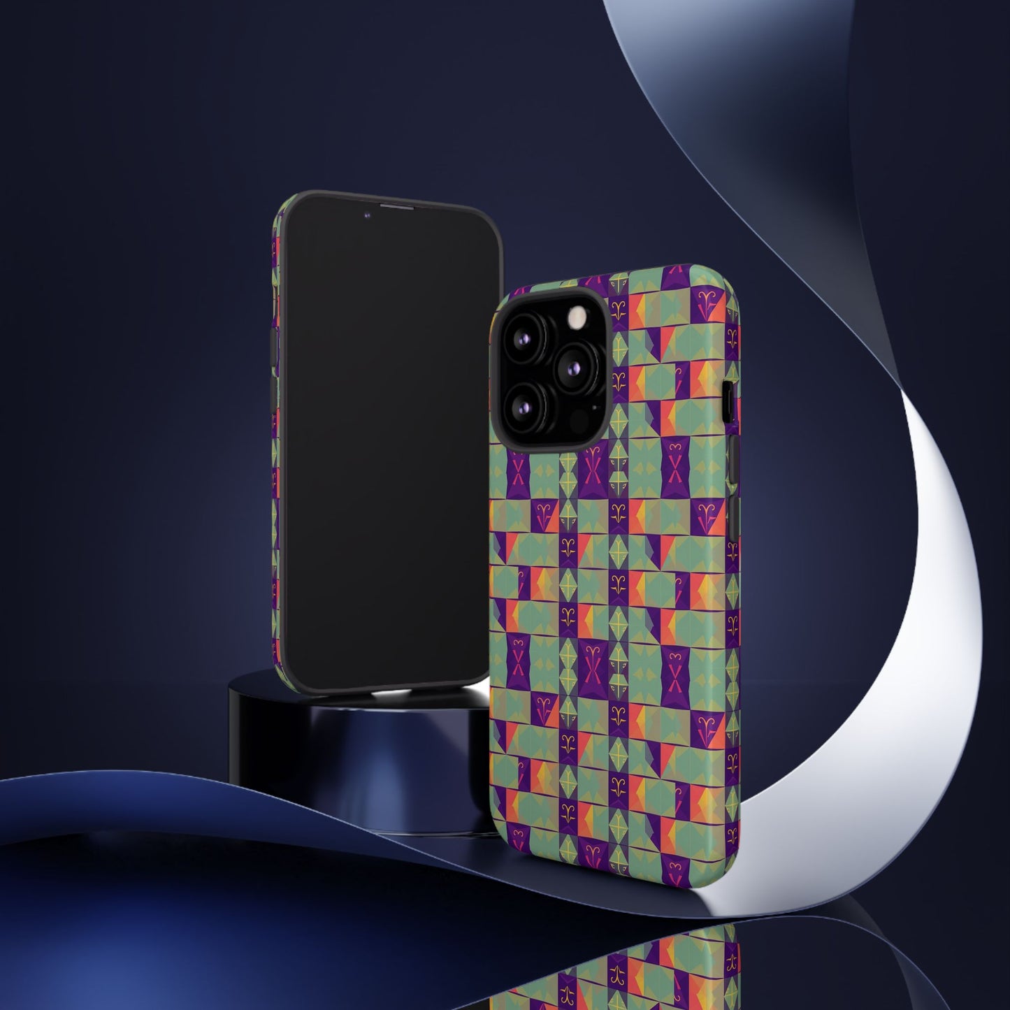 Tough Cases, Aquarius, Zodiac v2, Shape Pattern
