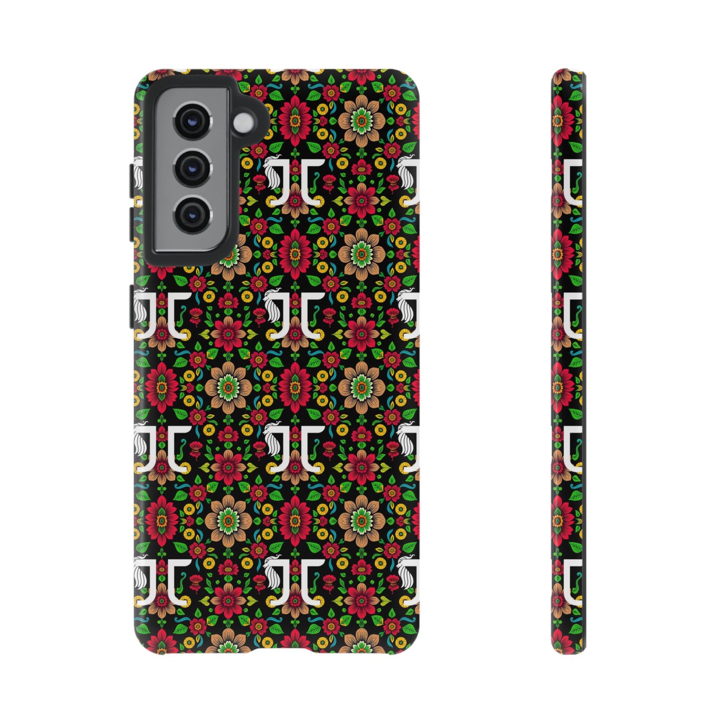 Tough Cases, Gemini, Zodiac v4, Flower Pattern