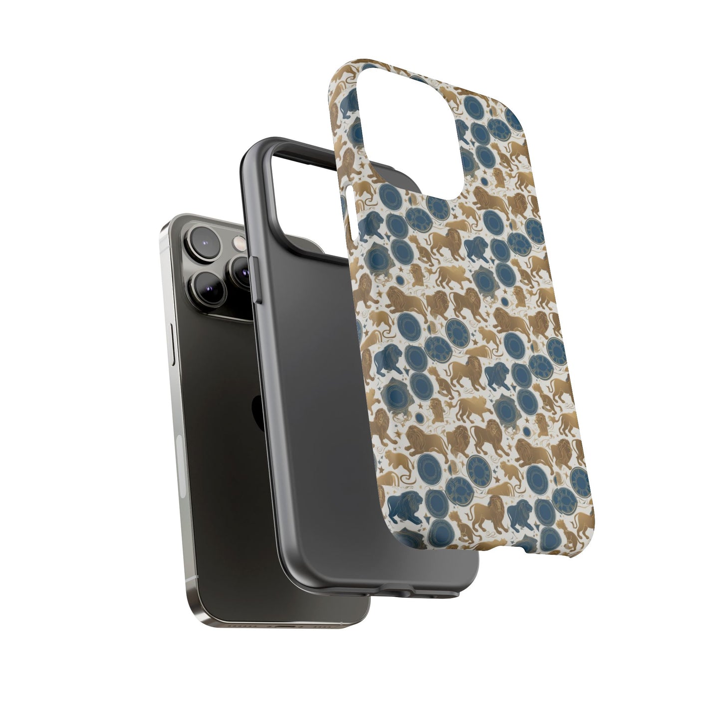 Tough Cases, Leo, Zodiac v2, Metal Pattern