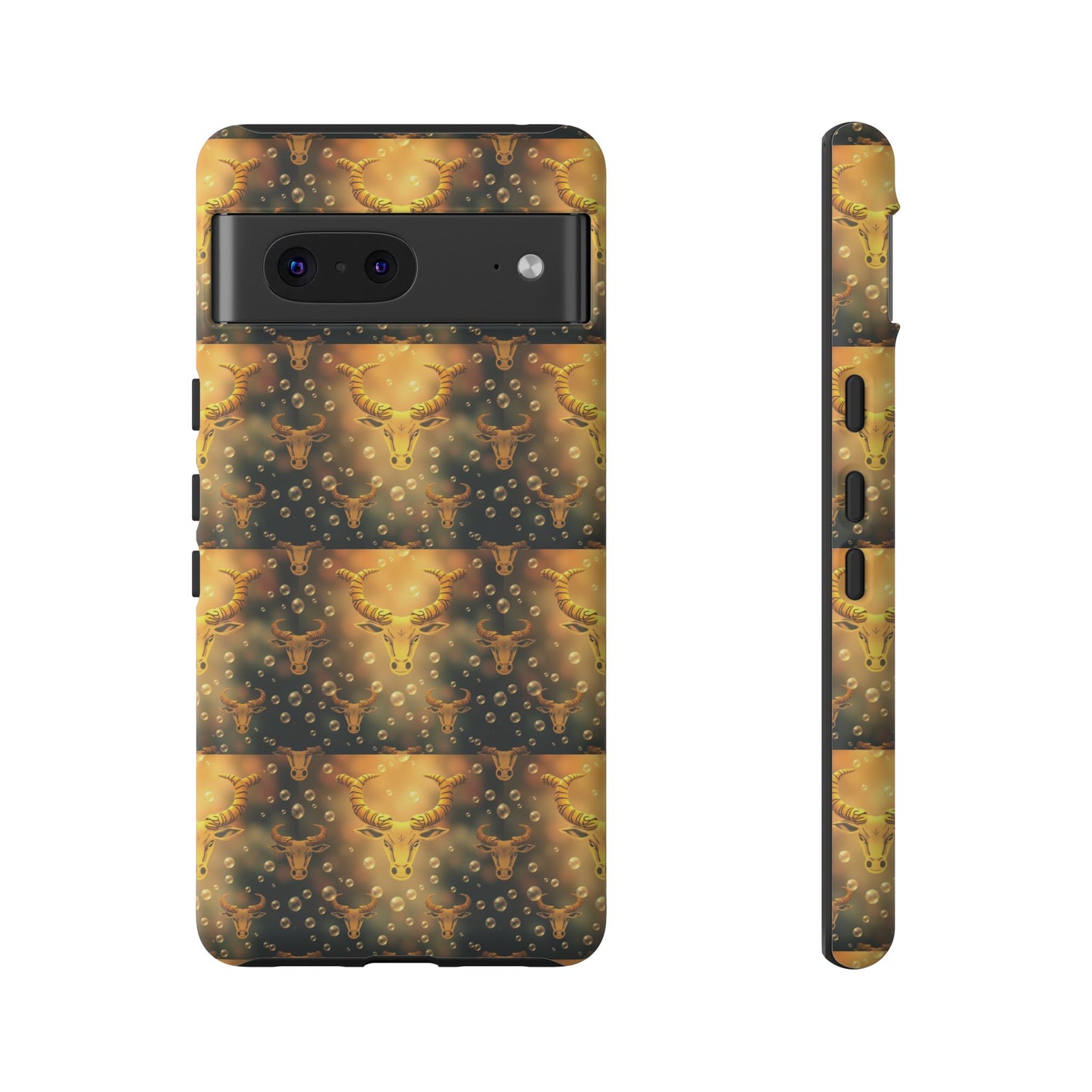 Tough Cases, Taurus, Zodiac v1, Bubble Pattern