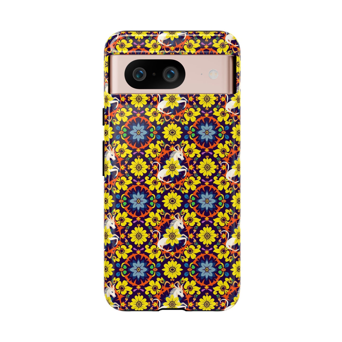 Tough Cases, Aquarius, Zodiac v3, Flower Pattern