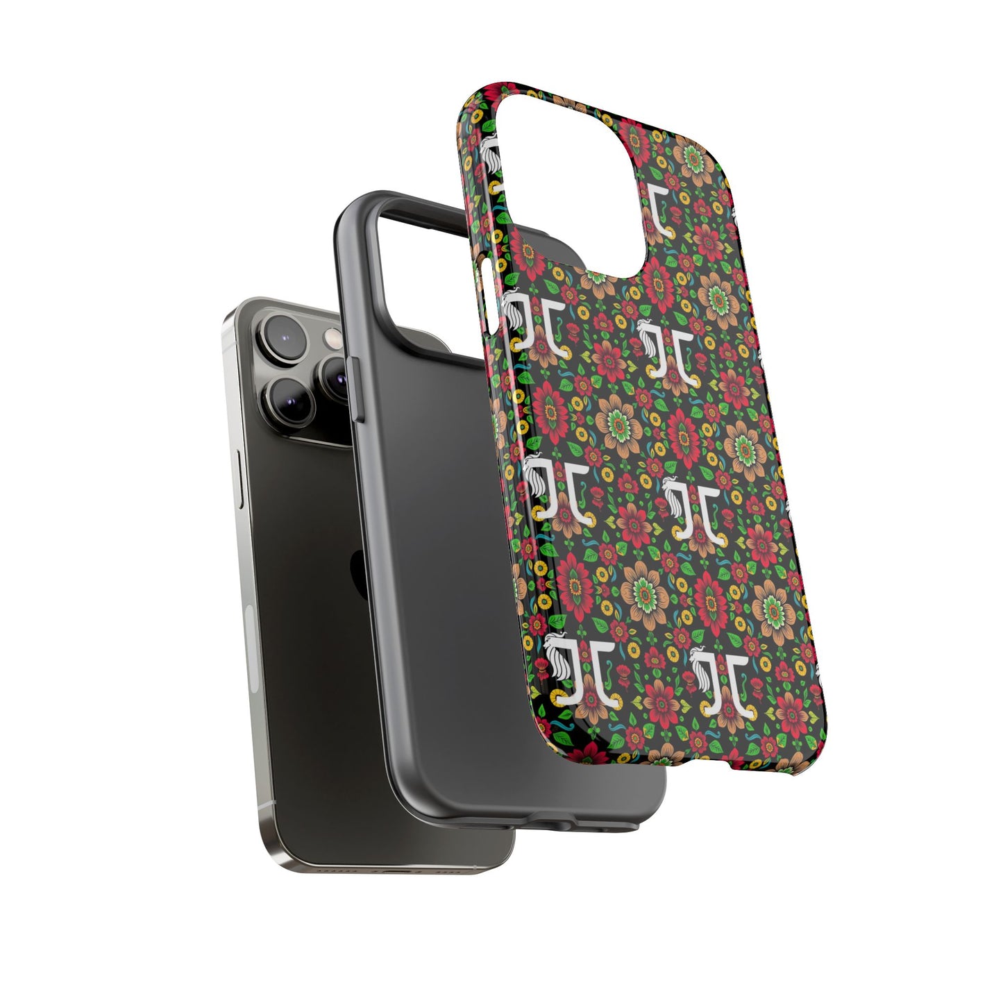 Tough Cases, Gemini, Zodiac v4, Flower Pattern