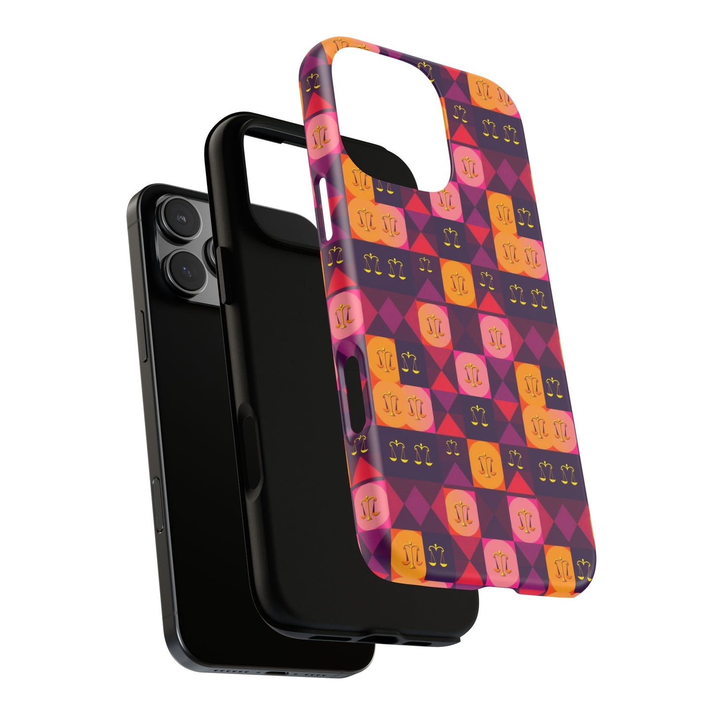 Tough Cases, Libra, Zodiac v1, Shape Pattern