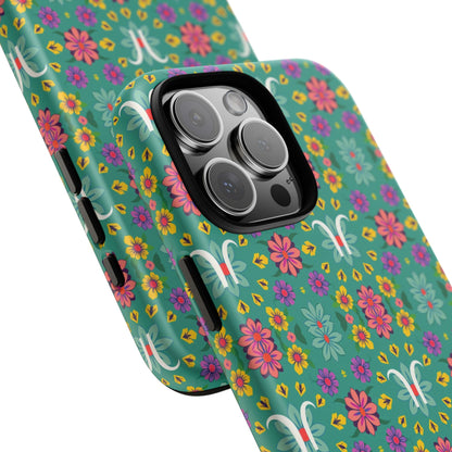 Tough Cases, Aquarius, Zodiac v4, Flower Pattern