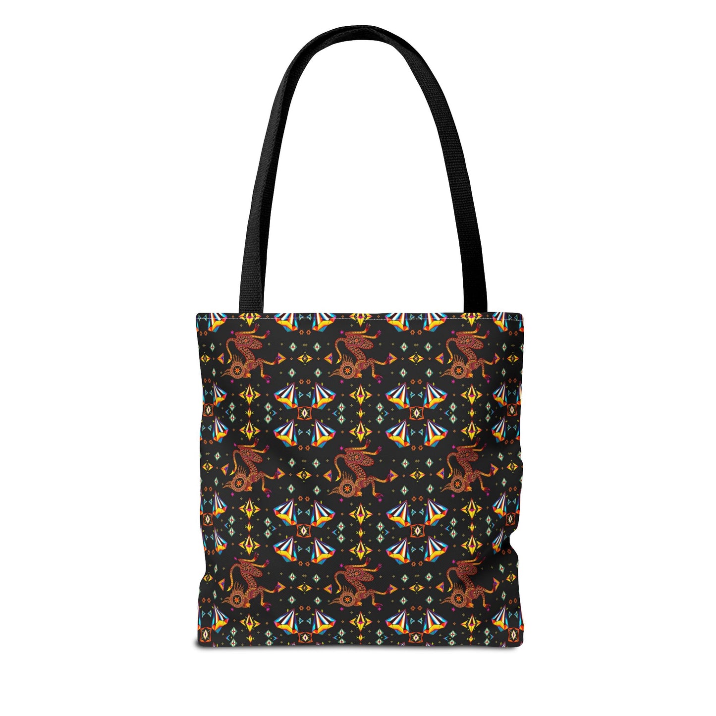 Tote Bag (AOP), Virgo, Zodiac, Jewel Pattern