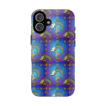 Tough Cases, Pisces, Zodiac v2, Metal Pattern