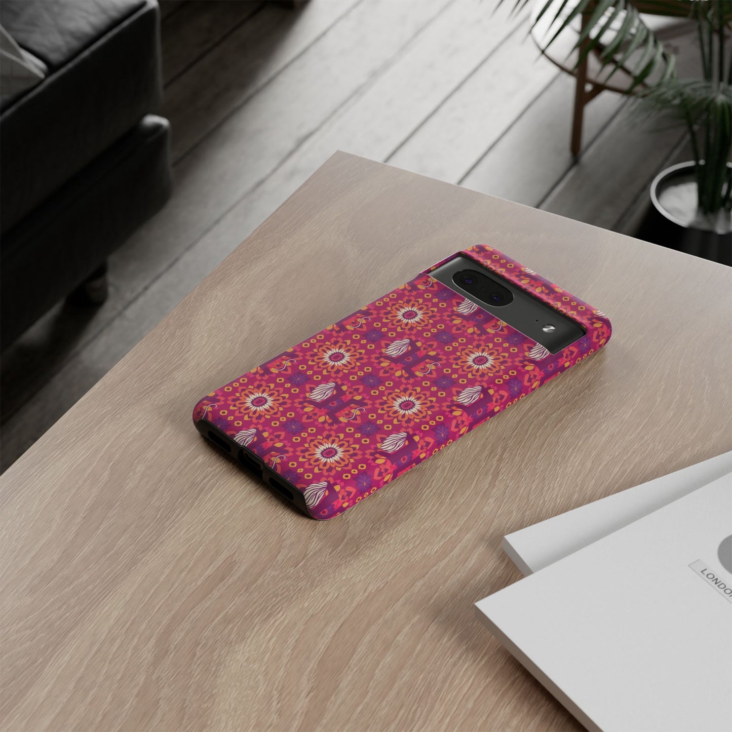 Tough Cases, Gemini, Zodiac v1, Flower Pattern