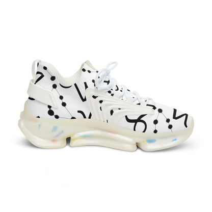 Men's Mesh Sneakers, Capricorn Zodiac Sign, all over print