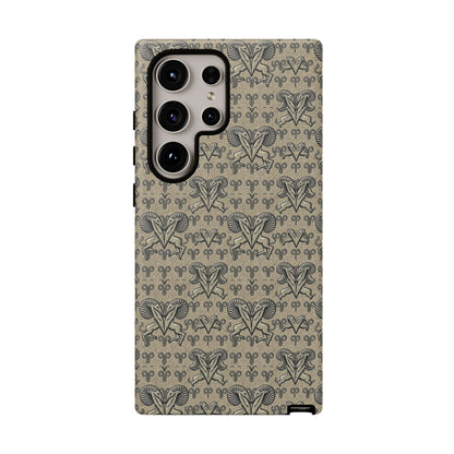 Tough Cases, Aries, Zodiac, Metal Pattern