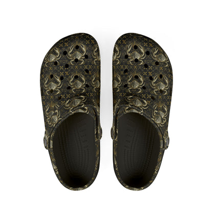 EVA Foam Rubber Shoes, (AOP), Cancer, Zodiac v1, Pattern