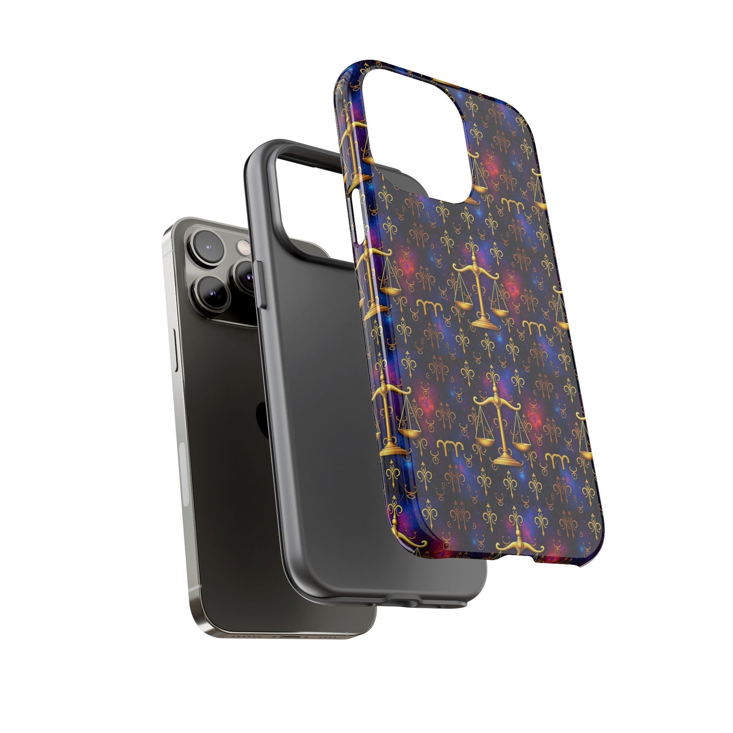 Tough Cases, Libra, Zodiac v2, Metal Pattern