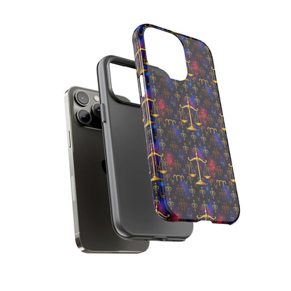 Tough Cases, Libra, Zodiac v2, Metal Pattern
