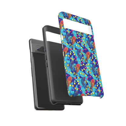 Tough Cases, Pisces, Zodiac v2, Bubble Pattern