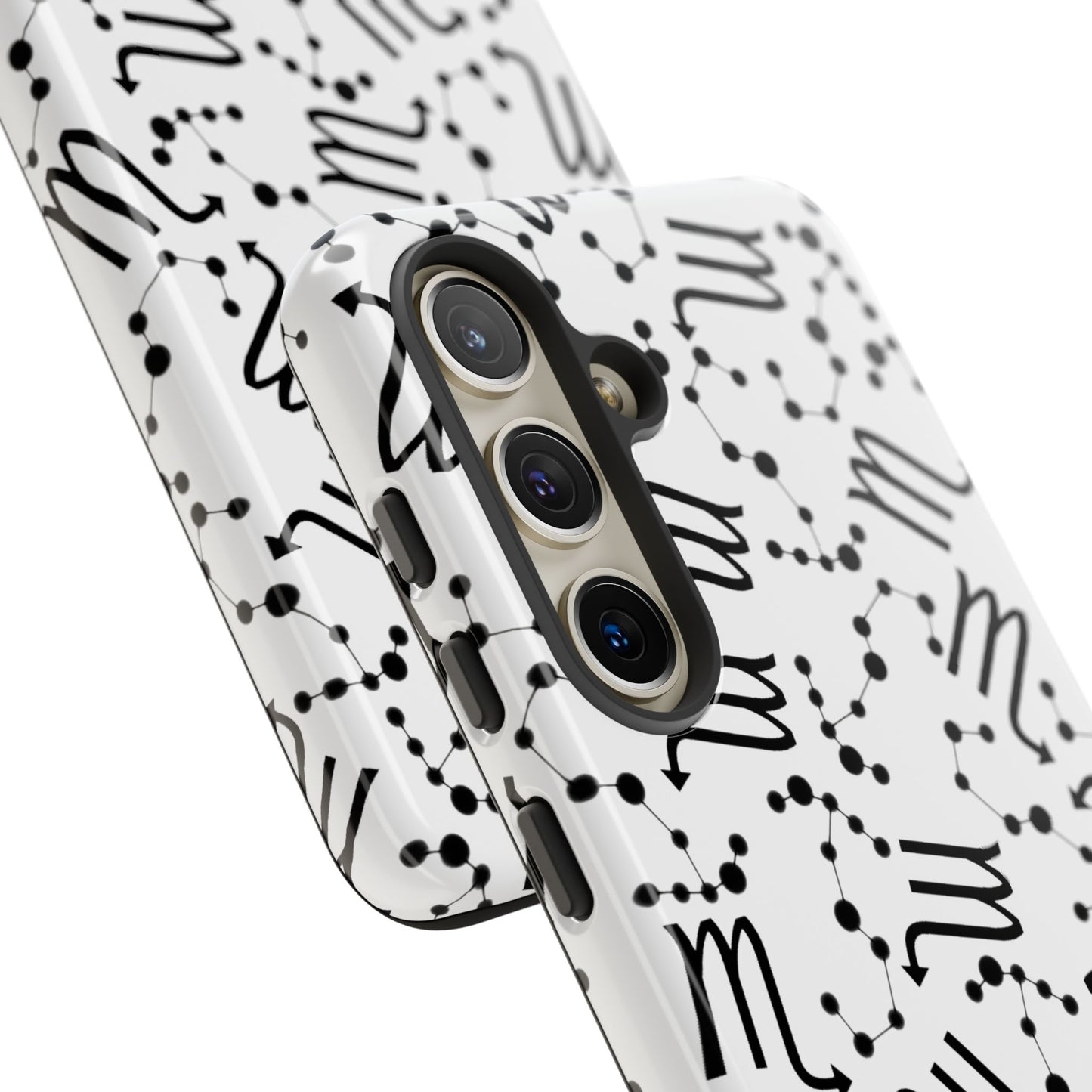 Tough Cases with the Scorpio Zodiac sign for iPhone, Samsung Galaxy, and Google Pixel devices