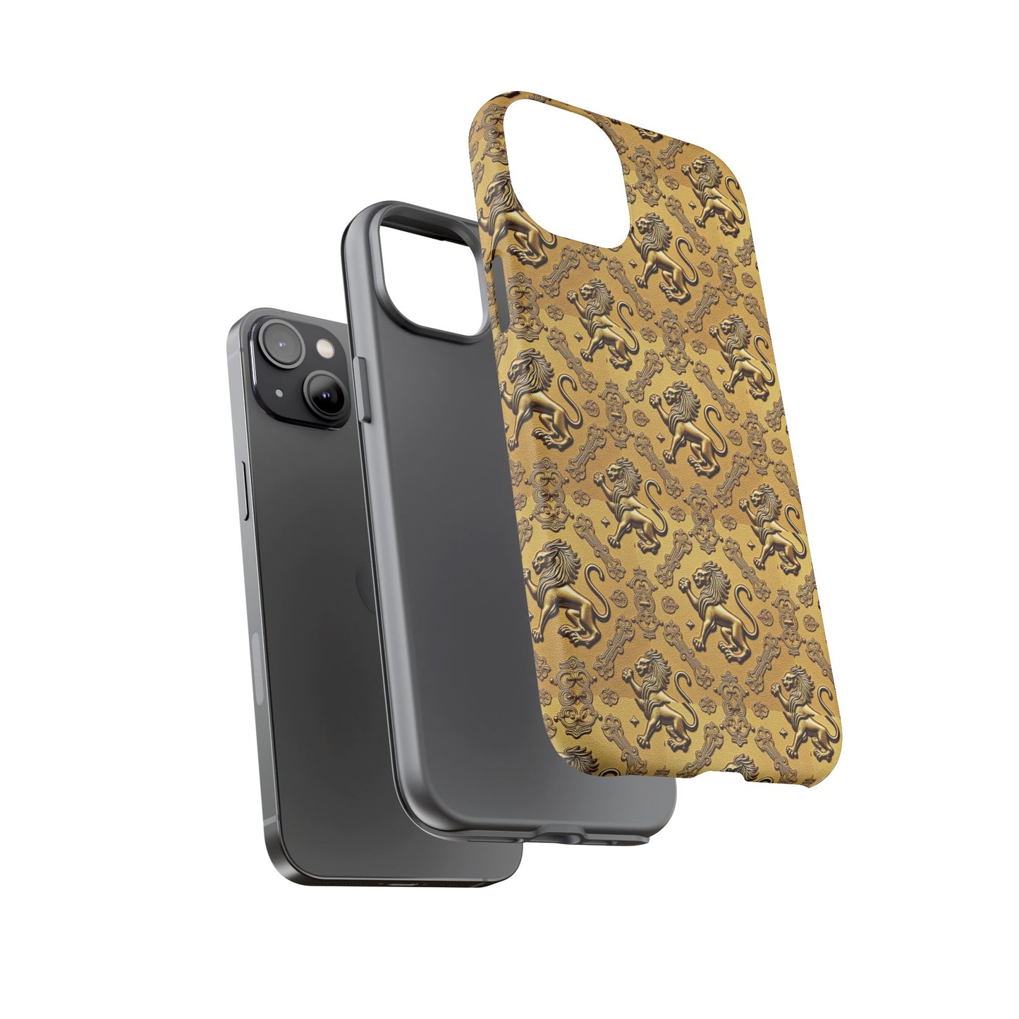 Tough Cases, Leo, Zodiac, Metal Pattern