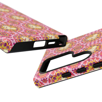 Tough Cases, Capricorn, Zodiac v4, Flower Pattern