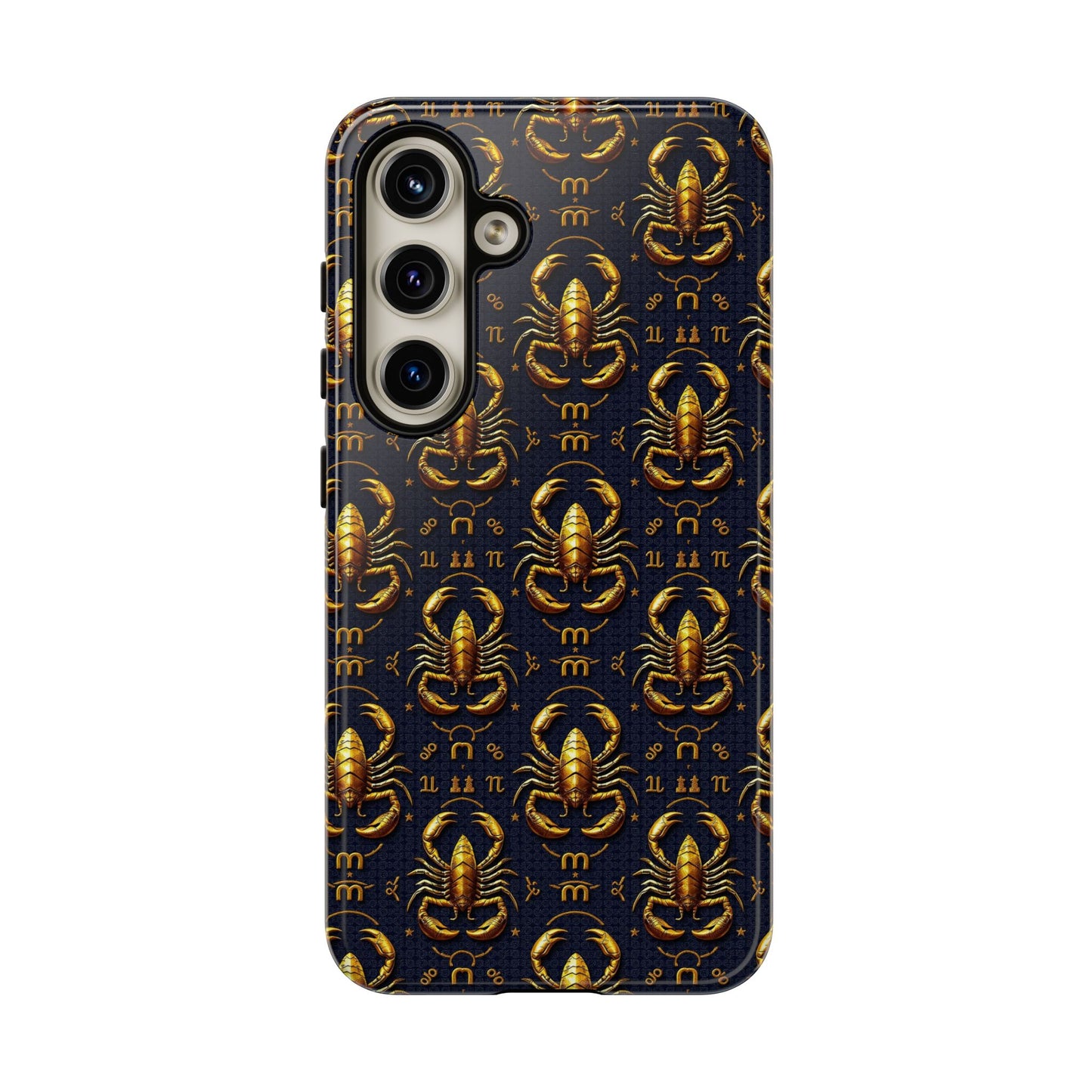 Tough Cases, Scorpio, Zodiac, Metal Pattern