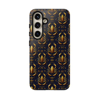Tough Cases, Scorpio, Zodiac, Metal Pattern