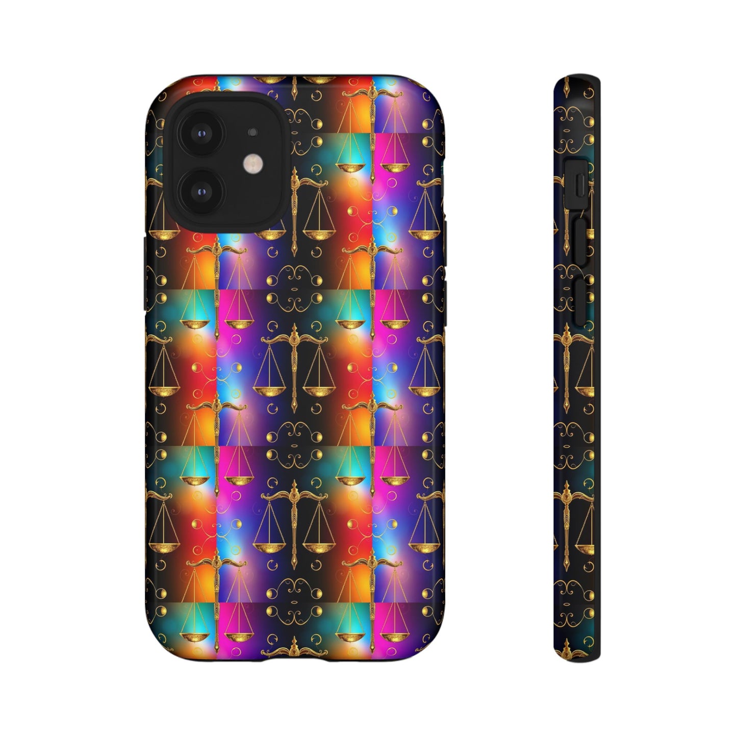 Tough Cases, Libra, Zodiac v1, Metal Pattern