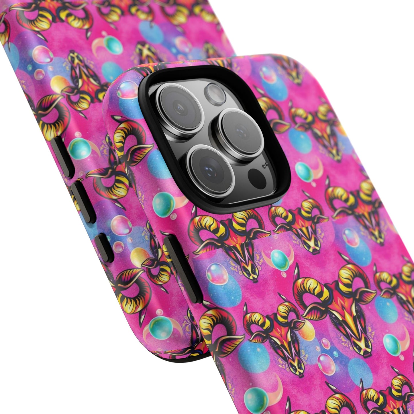 Tough Cases, Taurus, Zodiac, Bubble Pattern