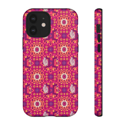 Tough Cases, Gemini, Zodiac v1, Flower Pattern