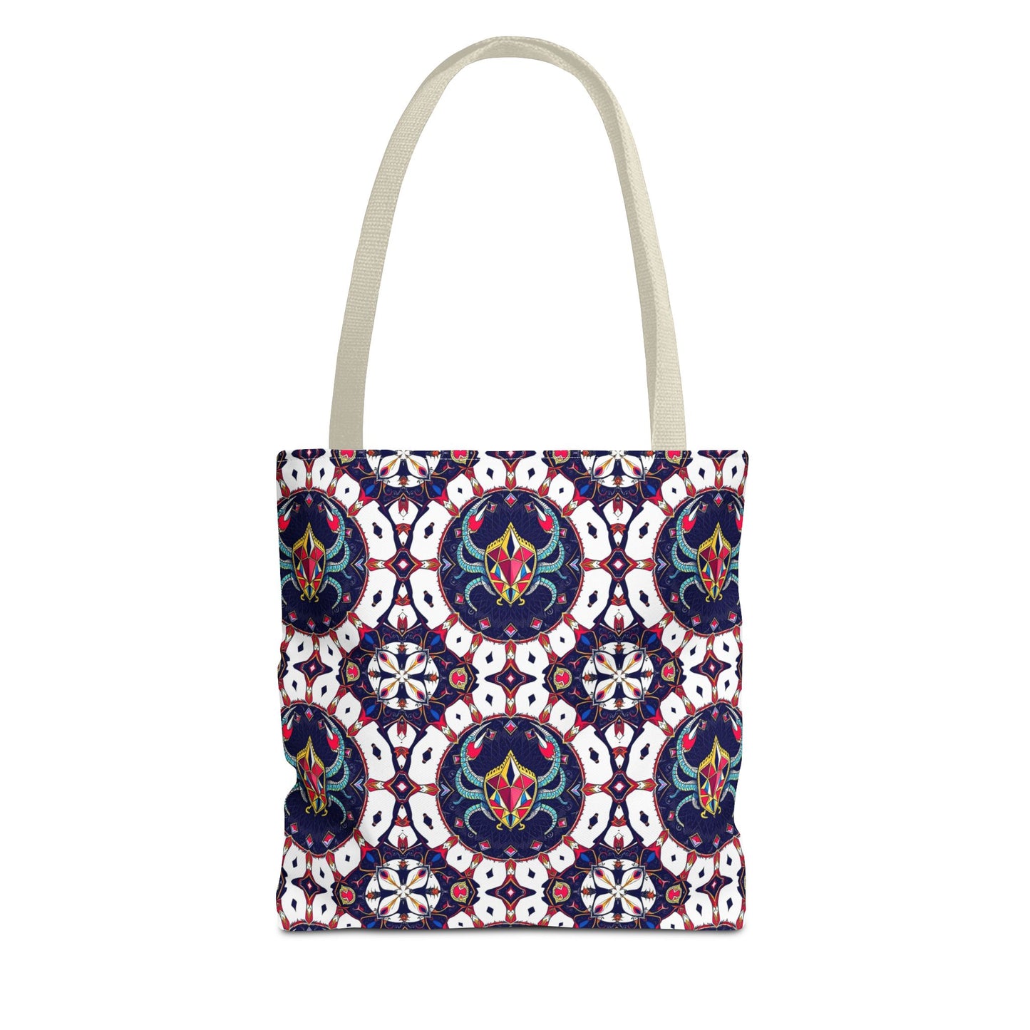 Tote Bag (AOP), Scorpio, Zodiac v1, Jewel Pattern