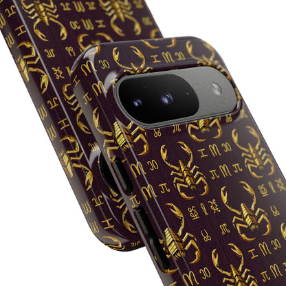 Tough Cases, Scorpio, Zodiac v2, Metal Pattern