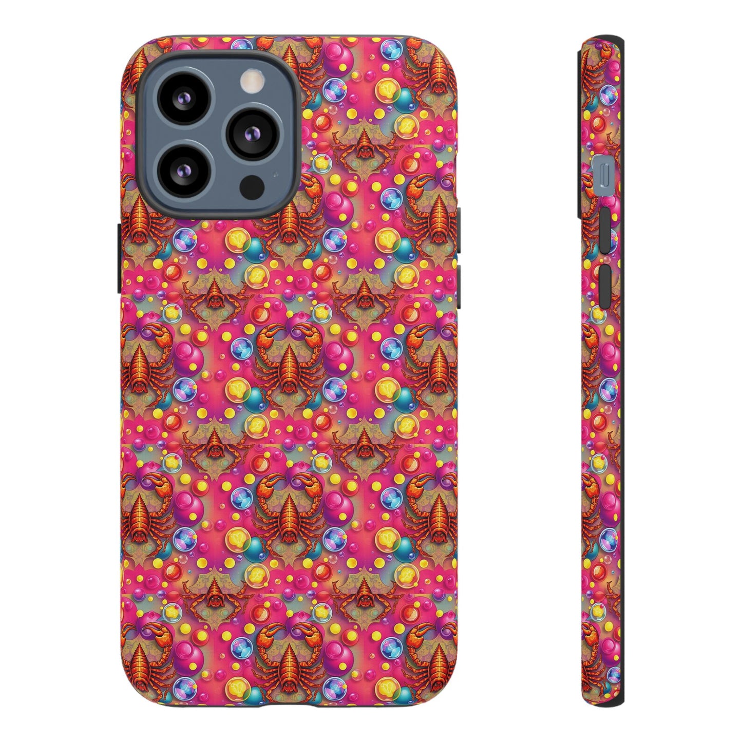 Tough Cases, Scorpio, Zodiac, Bubble Pattern