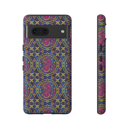 Tough Cases, Capricorn, Zodiac, Metal Pattern