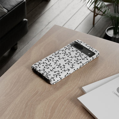 Tough Cases with the Sagittarius Zodiac sign for iPhone, Samsung Galaxy, and Google Pixel devices