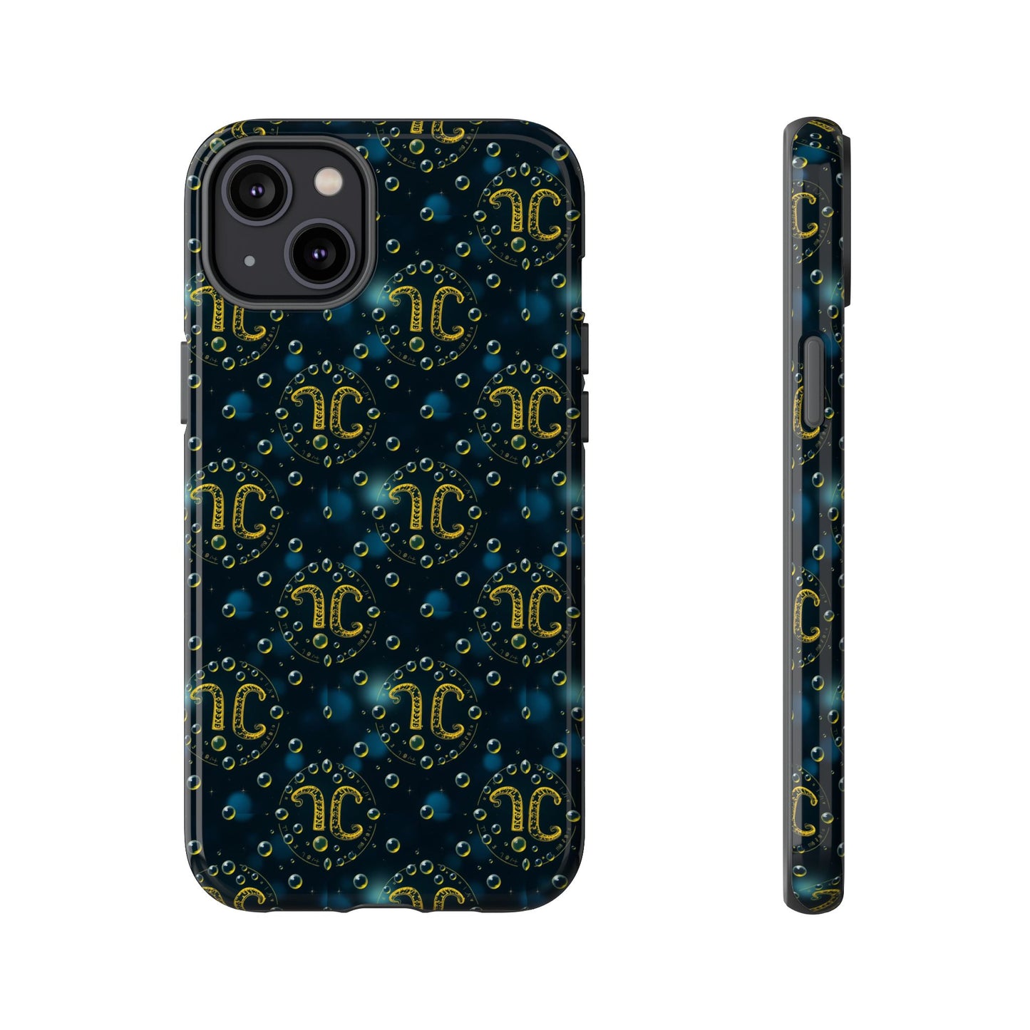 Tough Cases, Aquarius, Zodiac v2, Bubble Pattern