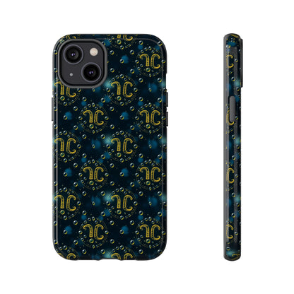 Tough Cases, Aquarius, Zodiac v2, Bubble Pattern