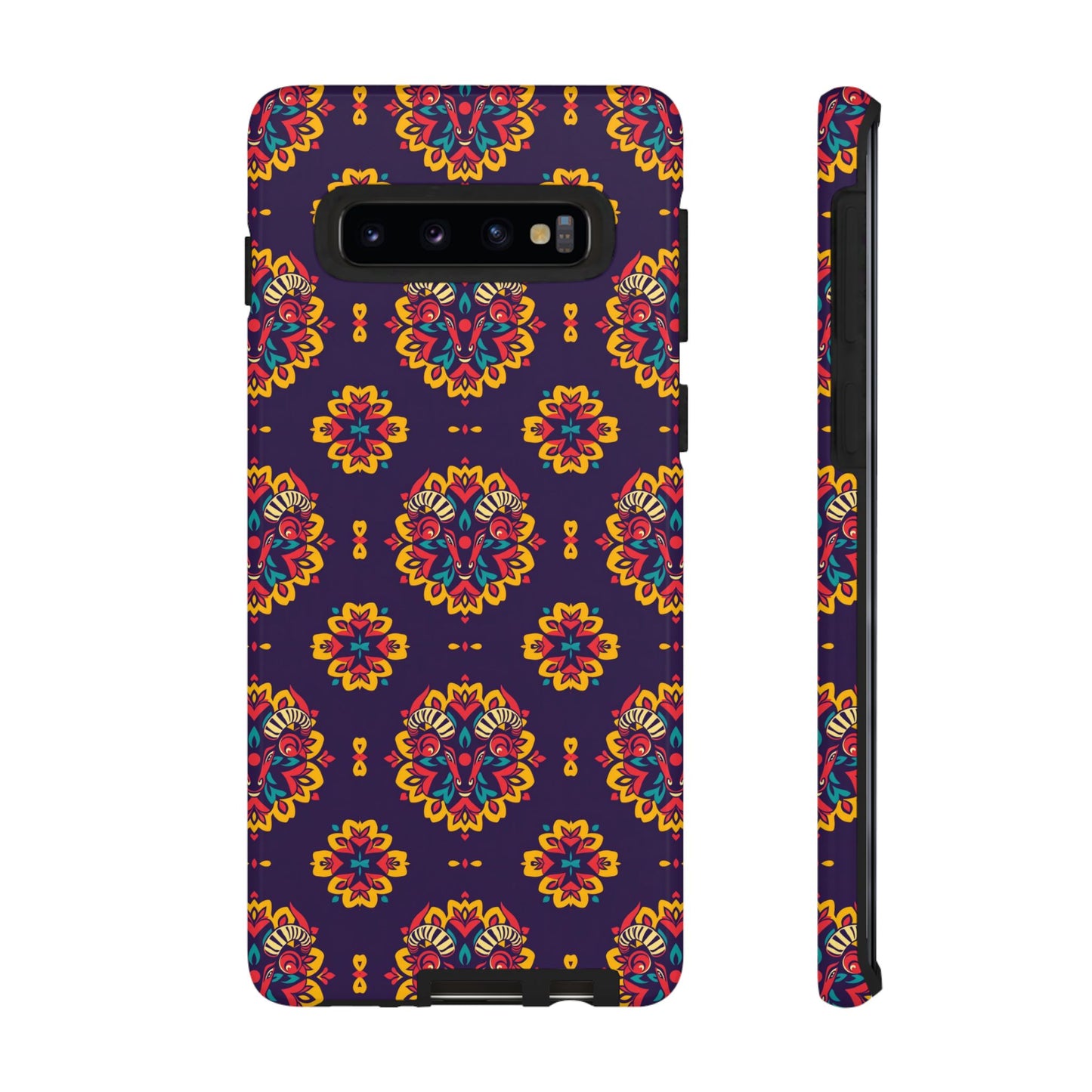 Tough Cases, Taurus, Zodiac, Flower Pattern