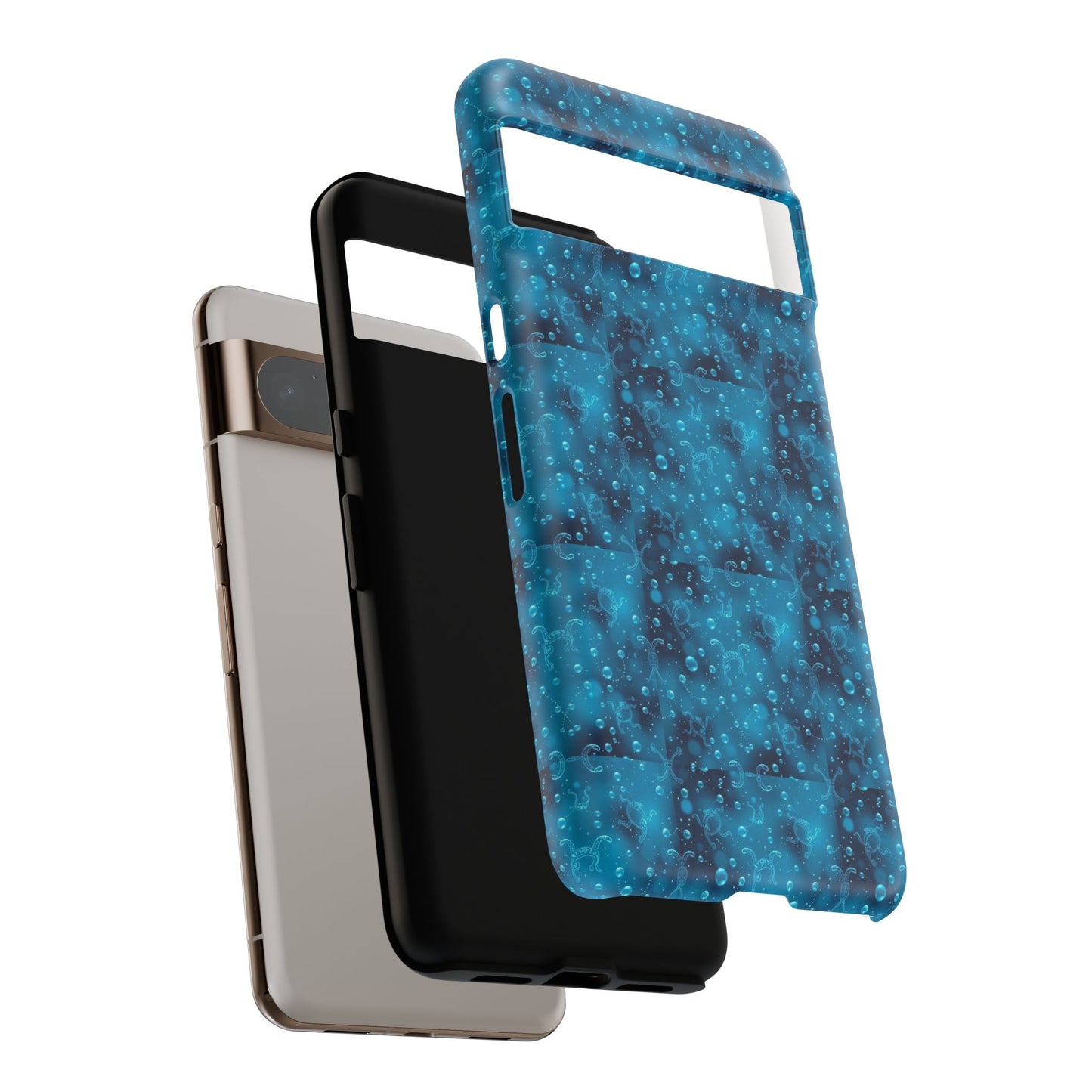 Tough Cases, Aquarius, Zodiac v3, Bubble Pattern