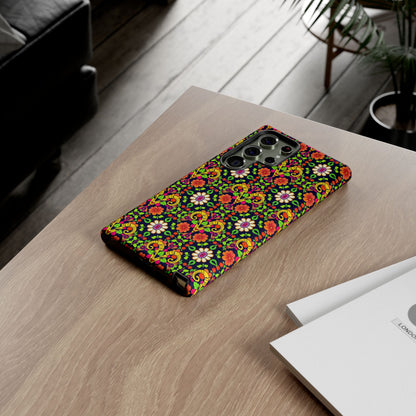 Tough Cases, Aries, Zodiac v4, Flower Pattern