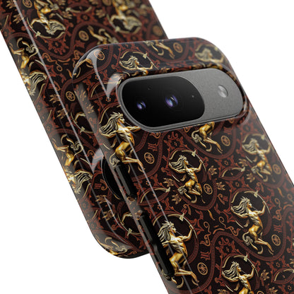 Tough Cases, Sagittarius, Zodiac, Metal Pattern