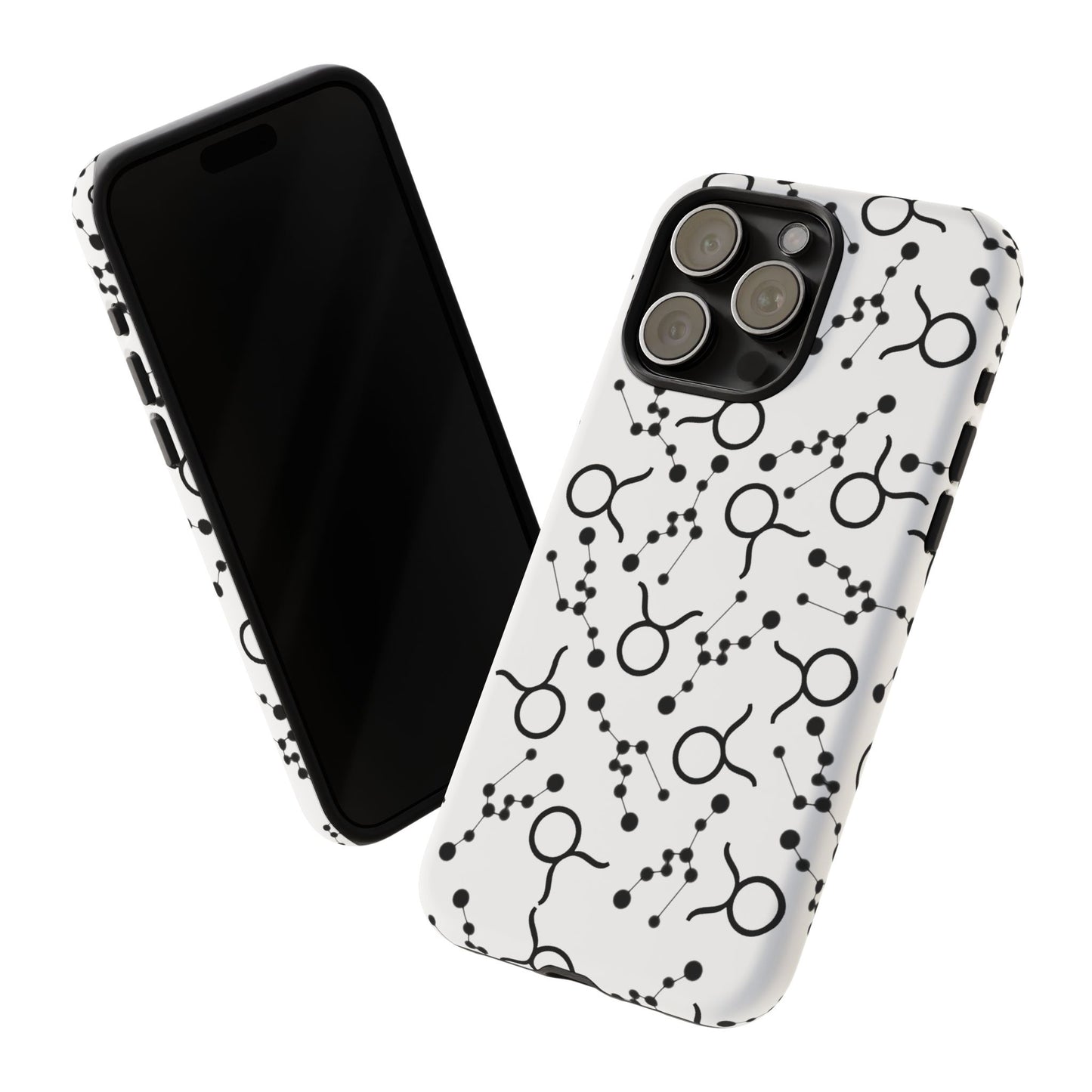 Tough Cases with the Taurus Zodiac sign for iPhone, Samsung Galaxy, and Google Pixel devices