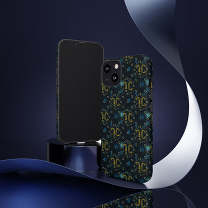 Tough Cases, Aquarius, Zodiac v2, Bubble Pattern