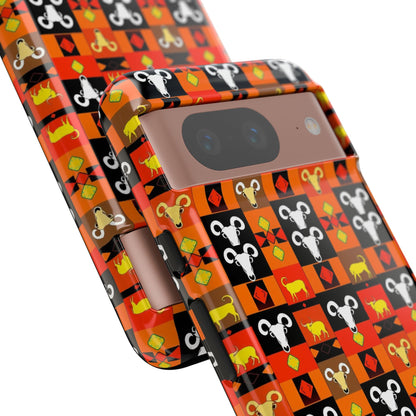 Tough Cases, Taurus, Zodiac v1, Shape Pattern