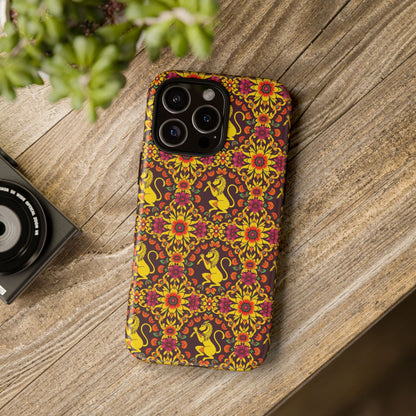 Tough Cases, Virgo, Zodiac v1, Flower Pattern